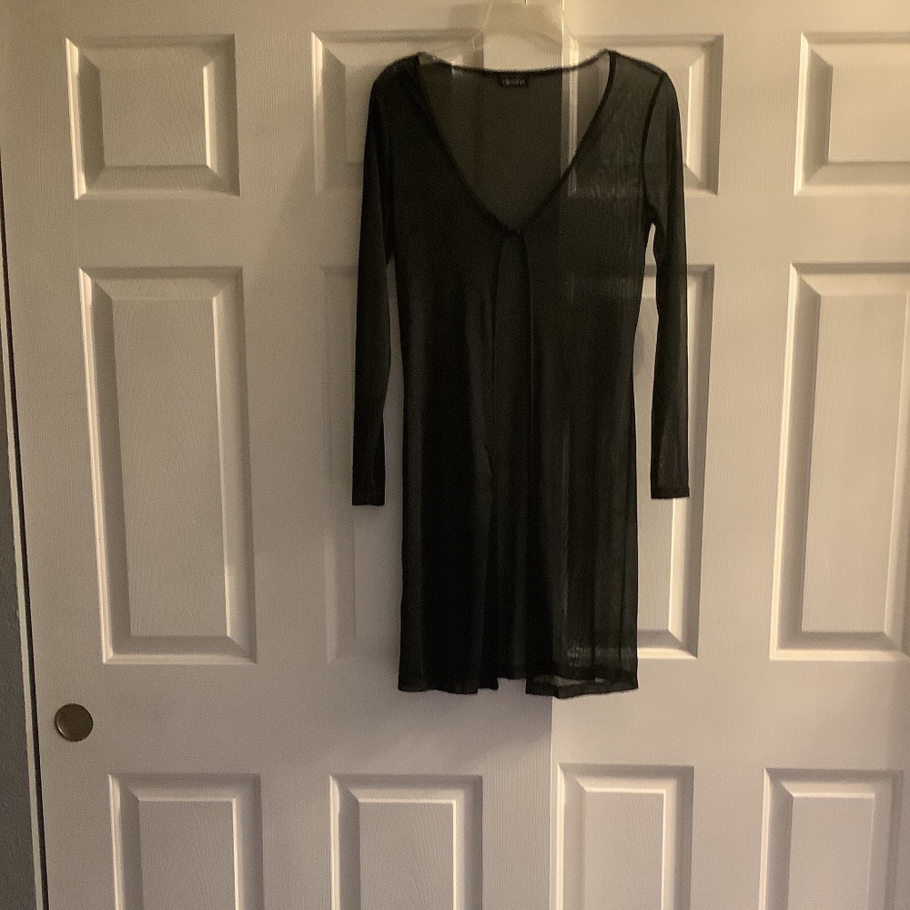 Black Decoline Cardigan